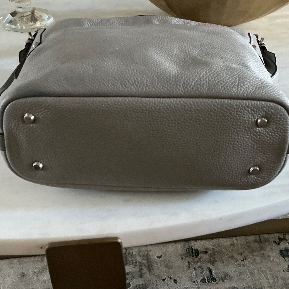 Michael Kors Gray Hobo Bag - Picture 3 of 7